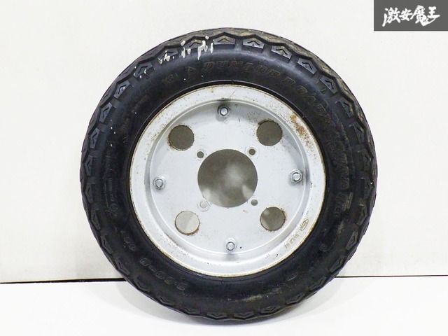 歪み無し】モンキー Z50A ホンダ純正 ホイール 1本 8×2.5DT グレー系