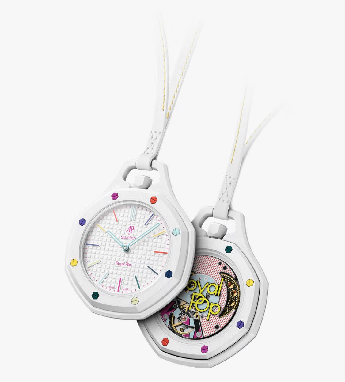 AUDEMARS PIGUET スウォッチ コラボ ロイヤルポップ 白 出品