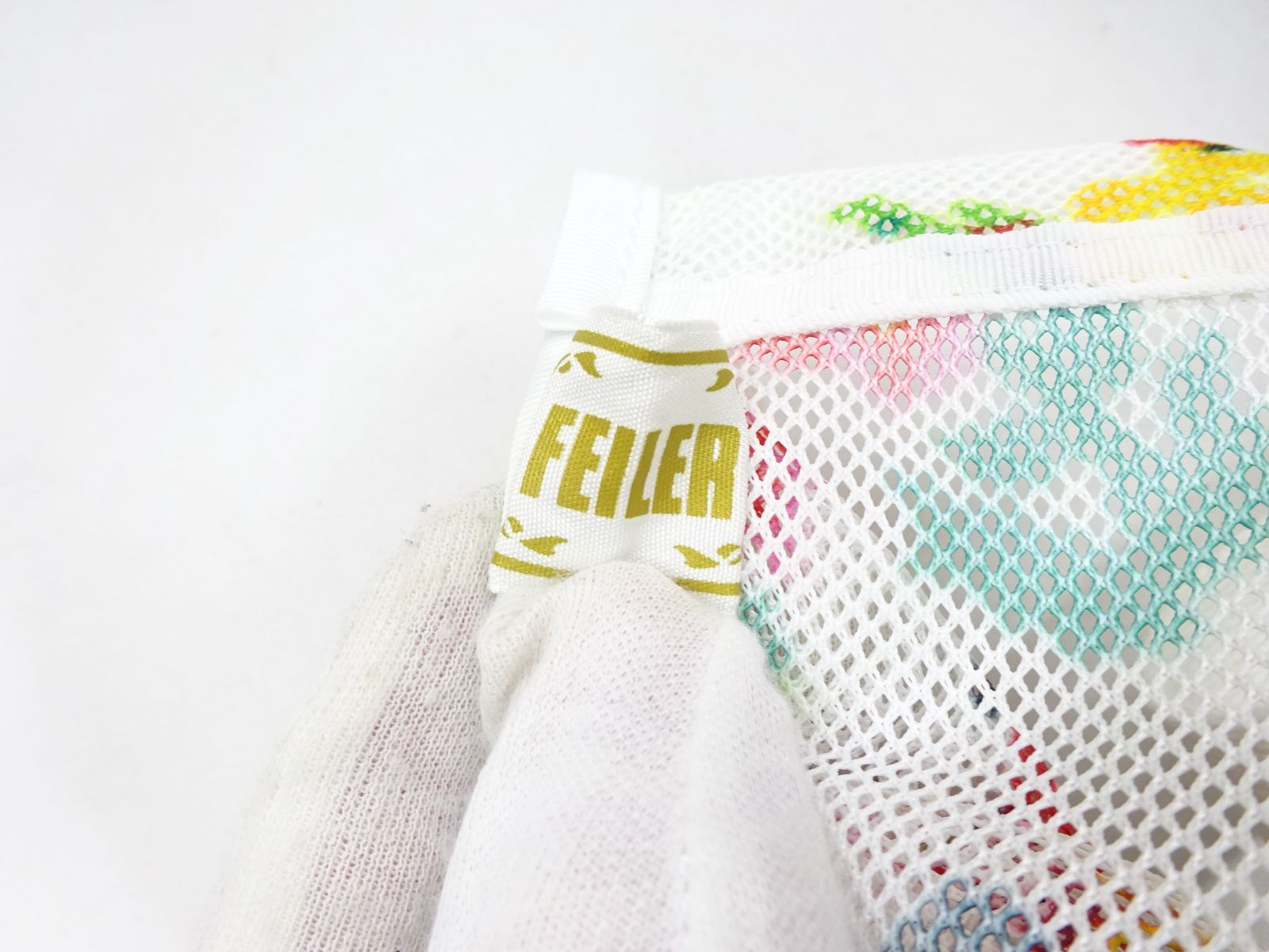 フェイラー FEILER ハイジ メッシュトートバッグ ホワイト - メルカリ