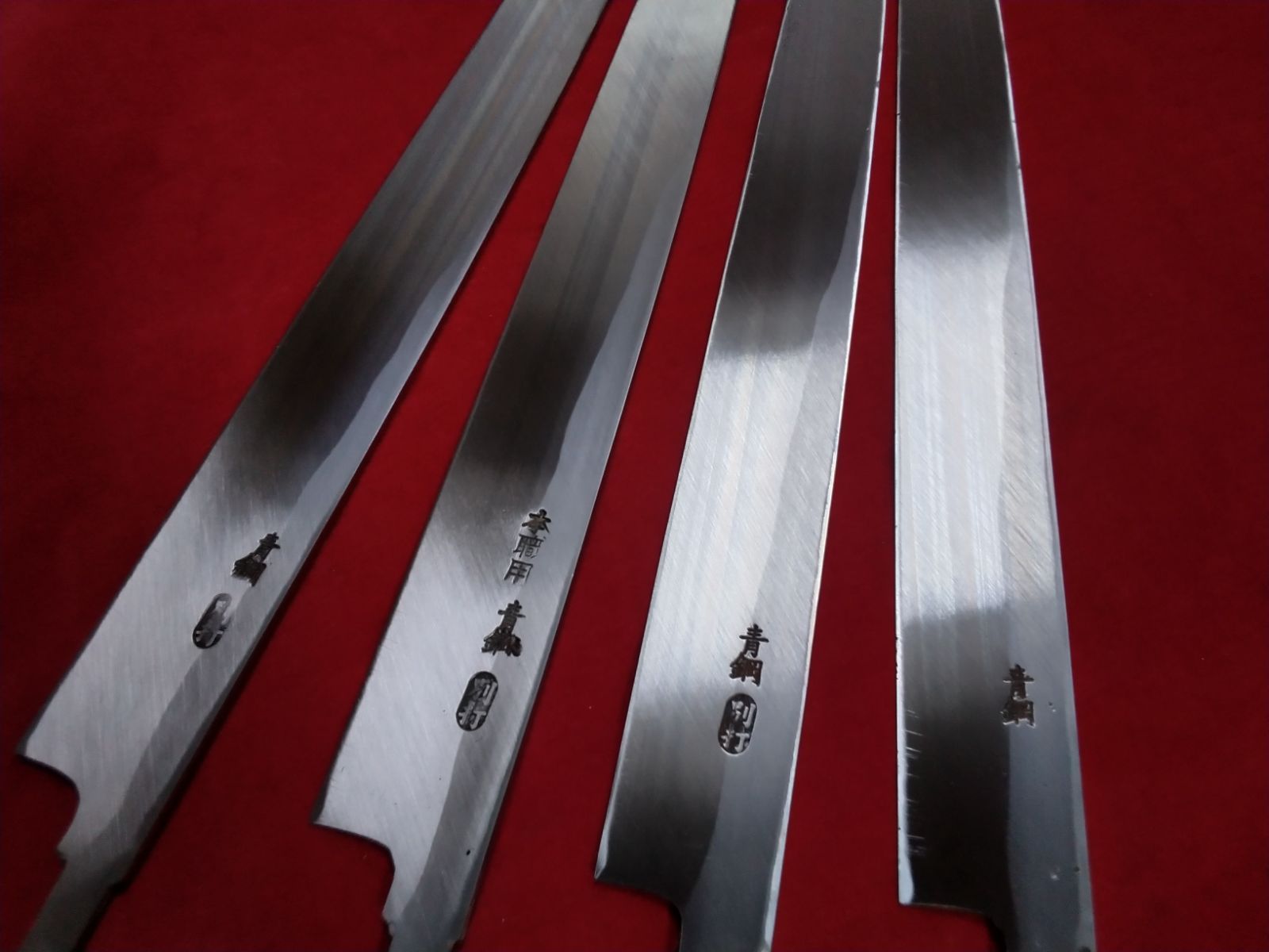 城山刃物製作所(堺業務用刃物メーカー直売)超特価柳刃尺！ 青二鋼 黒檀