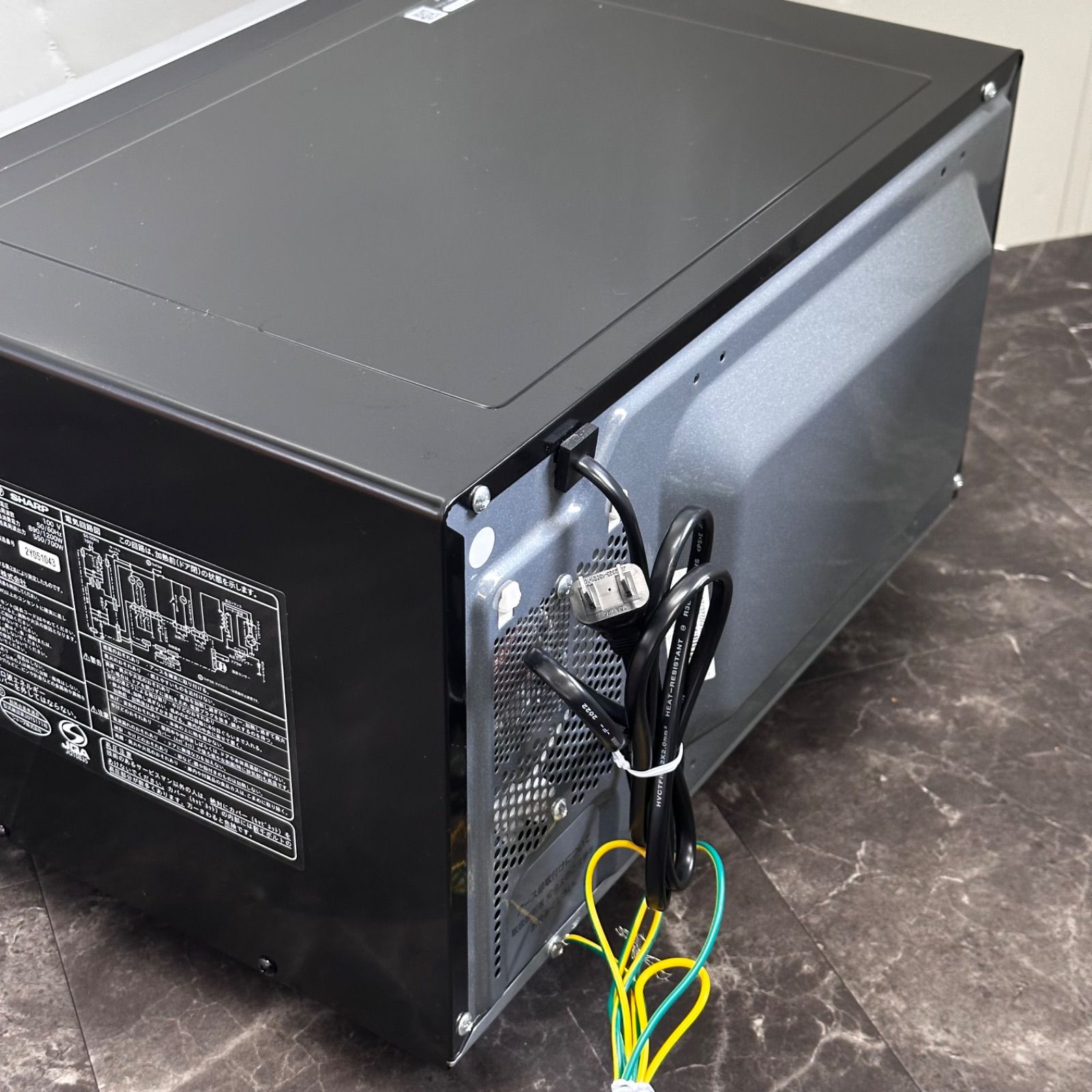 ∞送料込！2022年製 SHARP RE-TS171-B 電子レンジ ブラック フラット