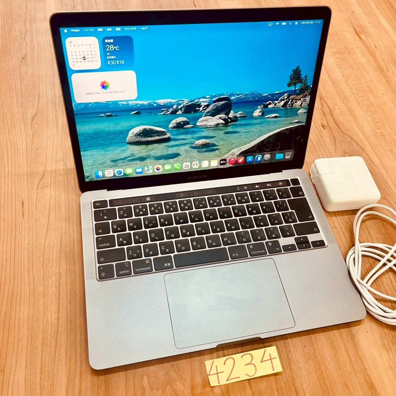 バッテリー良好】 MacBook pro 13インチ 2020 Apple M1 16GB 1TB 動画