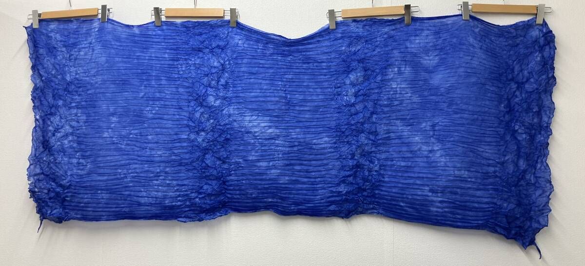 ISSEY MIYAKE イッセイミヤケ ストール プリーツ IM91-AD107 日本製