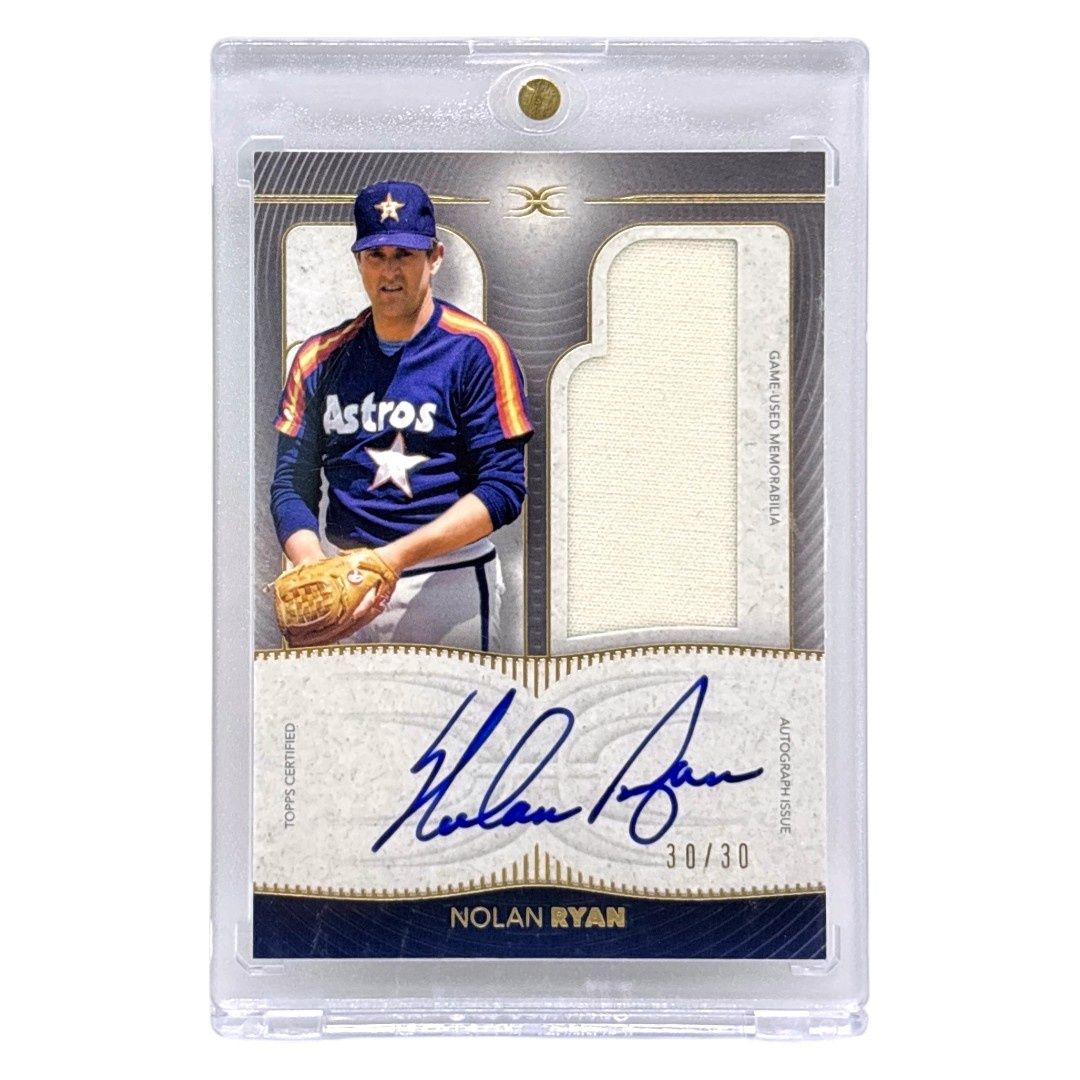 TOPPS MLBカード DEFINITIVE COLLECTION NOLAN RYAN HOUSTON ASTROS /30 #DARC-NR 送料無料 中古 IT1