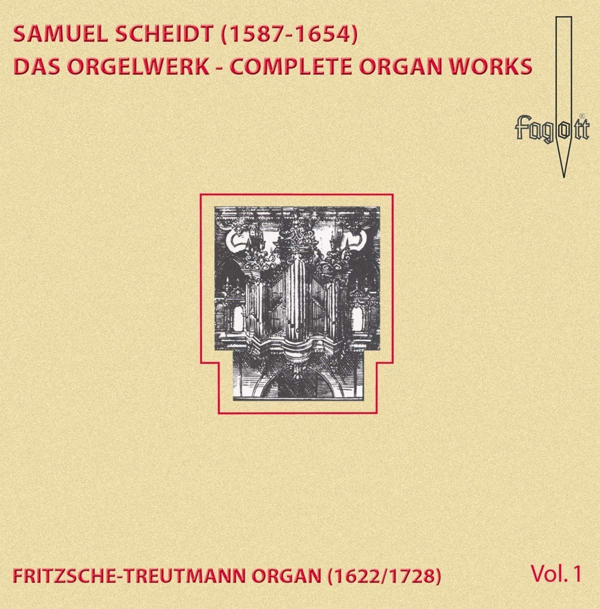 【CD】Scheidt: Cpte Organ Works Vol