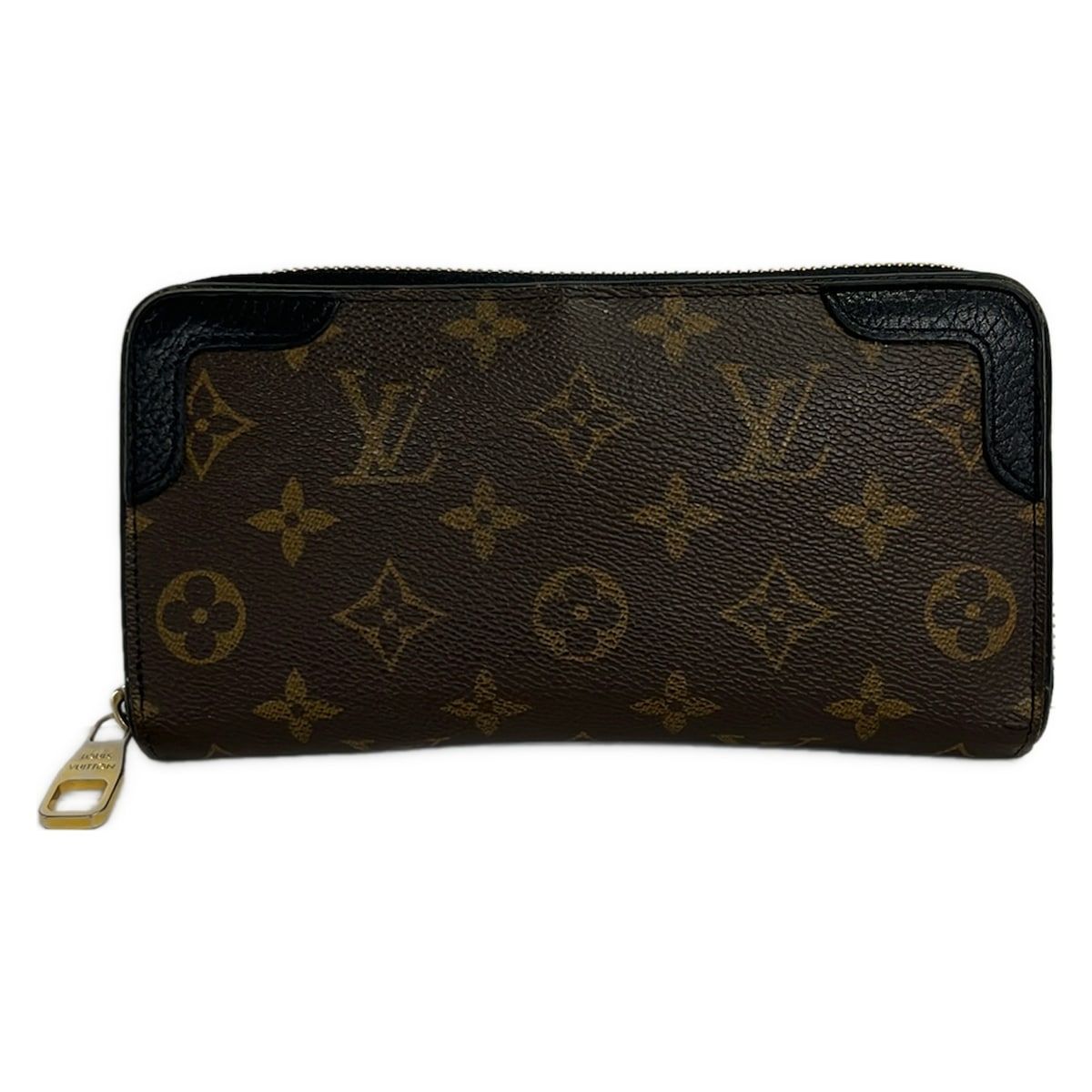 LOUIS VUITTON(ルイヴィトン) 長財布 モノグラム ジッピーウォレットレティーロ M61188 ノワール