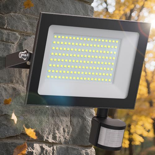☆新品☆CLY センサーライト LED 80W 人感明暗センサー コンセント式 超高輝度 10000LM 投光器 昼光色 6500K 屋外/屋内兼用 IP66 防犯ライト 省エネ フットライト 稼働モードと点灯時間調整可能 自動点灯 消灯 コ b55e4d9c