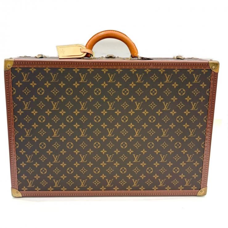 LOUIS VUITTON ビステン60 トランク モノグラム・キャンバス イニシャル入り フランス製 鑑定済み 正規品 ルイ・ヴィトン