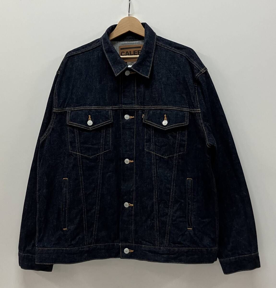CALEE キャリー Gジャン(デニムジャケット) サイズL 濃紺 日本製 12,340円