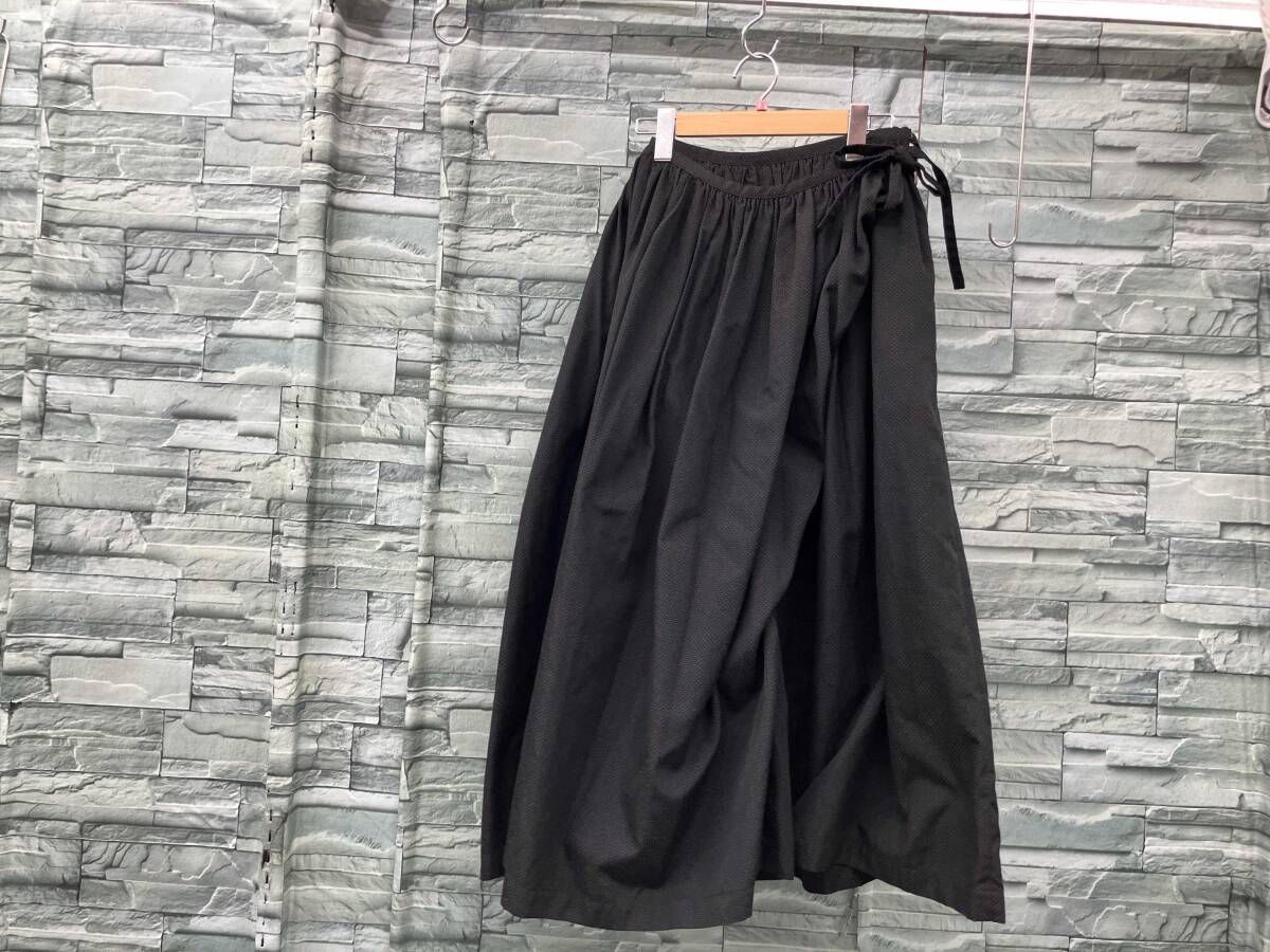 COMME des GARCONS/スカート/オープンデザインスカート　BLK M