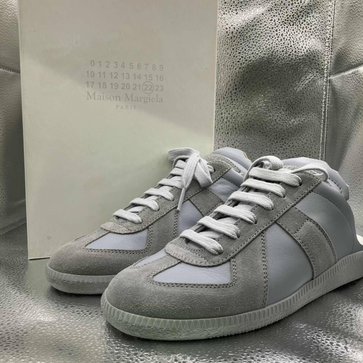 Maison Margiela カットアウトスニーカー サイズ35 グレー系 メゾン 