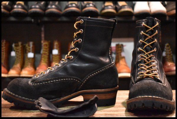8E 良品 09年】WESCO ウエスコ カスタムジョブマスターLTT 黒 ブラック