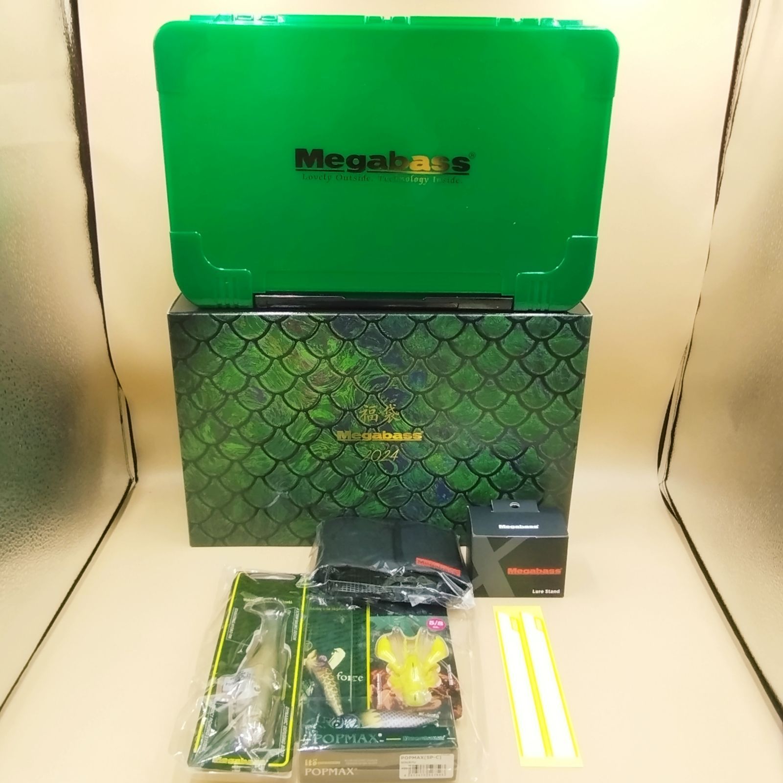 D43181】（未開封品）メガバス 2024 福袋 バスセット POPMAX POPX 限定
