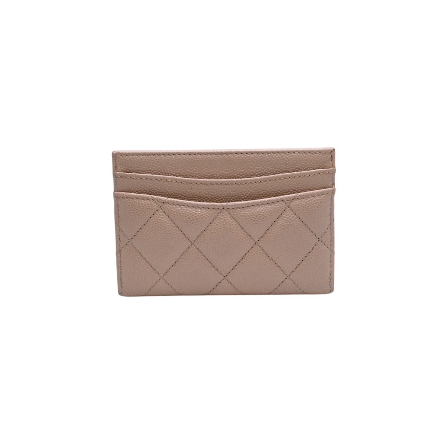 極美品 CHANEL シャネル クラシックジップカードケース 28番台 
