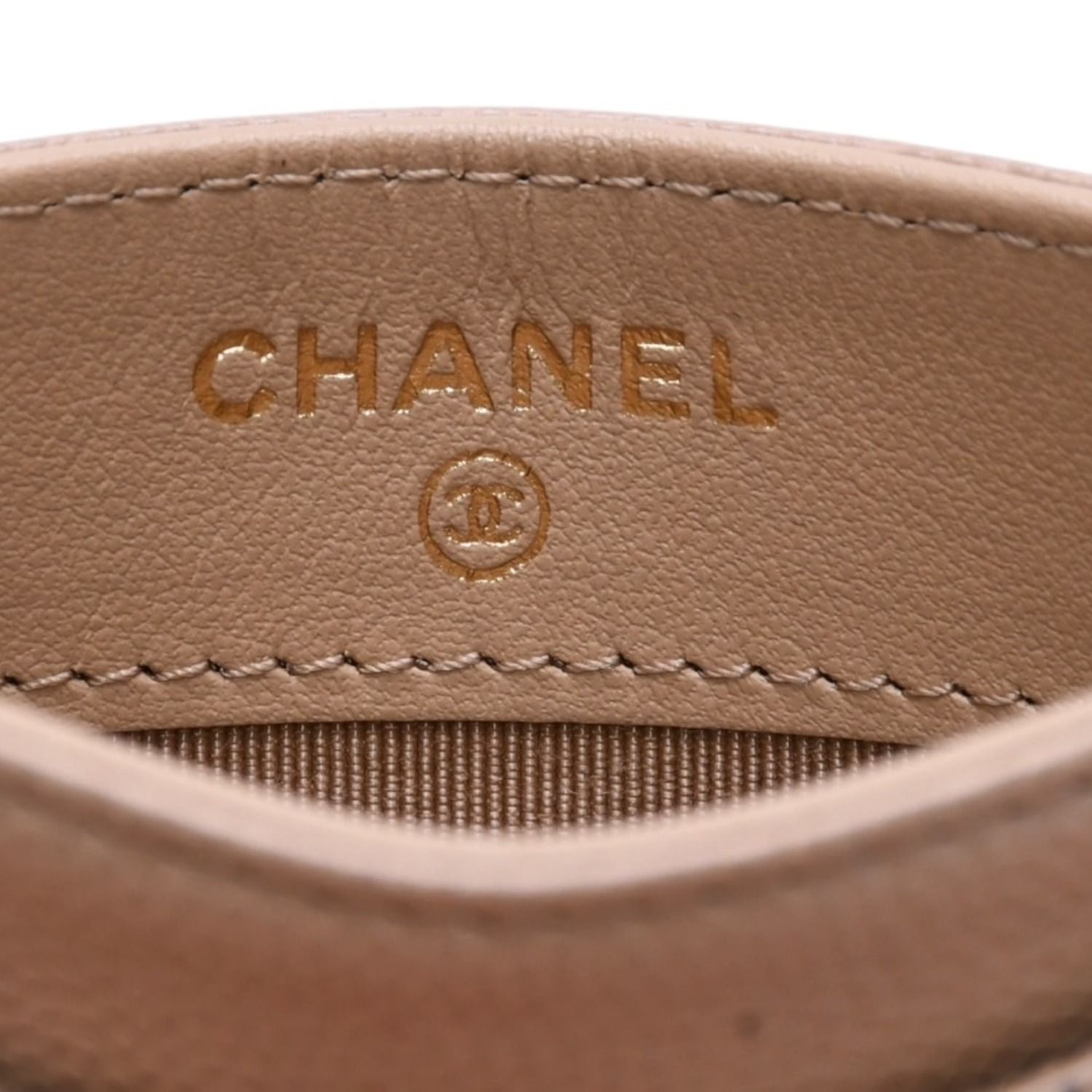 極美品 CHANEL シャネル クラシックジップカードケース 28番台 