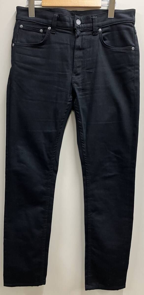 NUDIE JEANS/ヌーディー ジーンズ LEAN DEAN JEANS ブラック サイズW31 L30