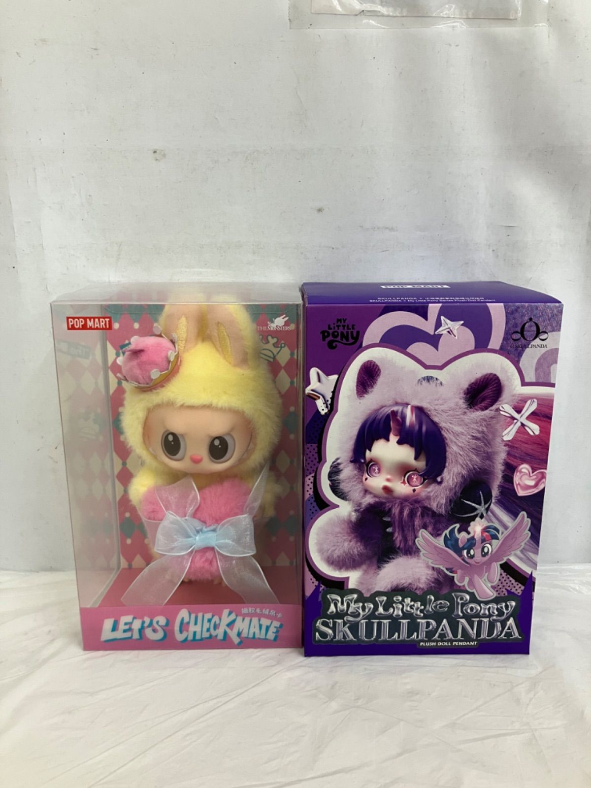 未開封 POP MART ラブブ ぬいぐるみ 2種 LF5B17 f103 - メルカリ