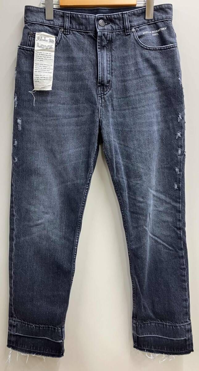 stella mccartney/ステラマッカートニー ジーンズ 2001シリーズ ダメージ加工デニムパンツ ブルー系 サイズ30