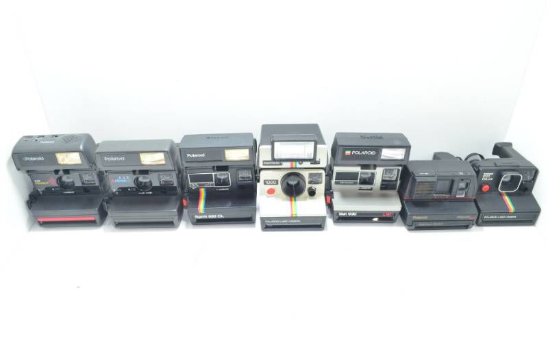【送料無料】ポラロイド Polaroid インスタントカメラ 7台セット 636 Sun630 Spirit600CL 動作未確認