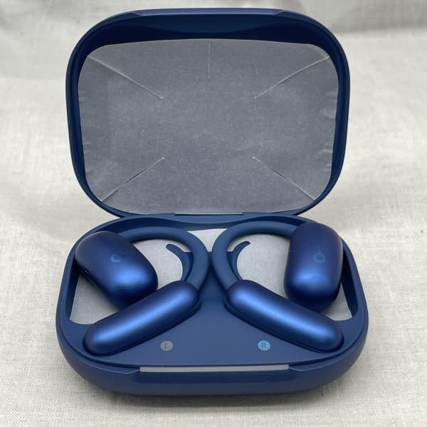 中古】Anker soundcore AeroFit 2 ﾃﾞｨｰﾌﾟﾌﾞﾙｰ[91] - メルカリ