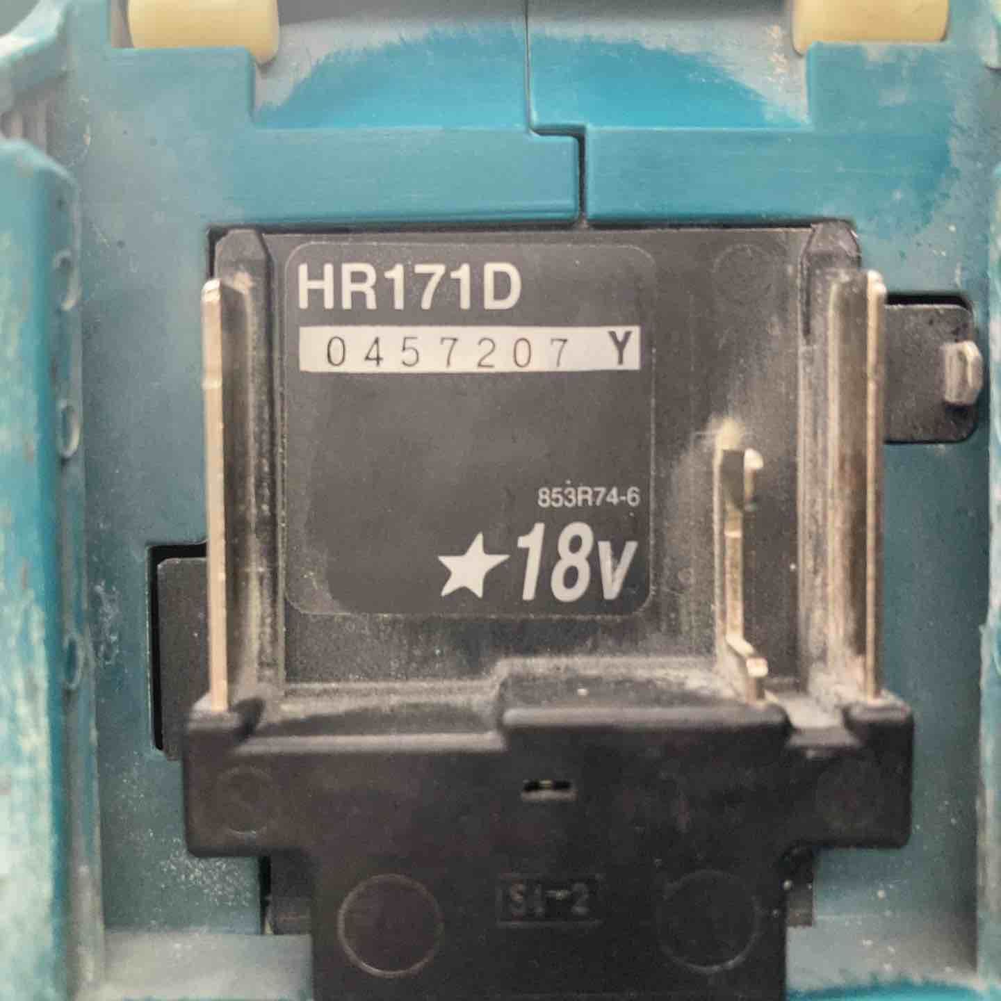 ☆マキタ(makita) 18Vコードレスハンマドリル HR171DZ ハンドル付き軸ブレ有【戸田店】
