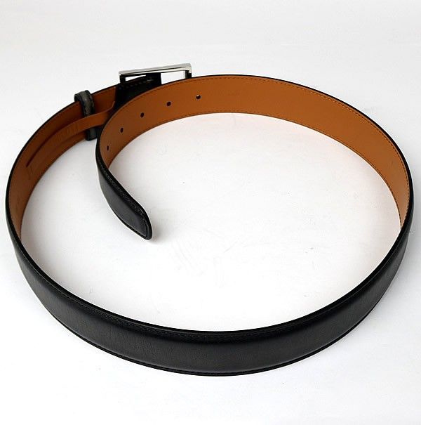Berluti 銀座店 ベルルッティ 新品 レザーベルト メンズ 85cm 黒