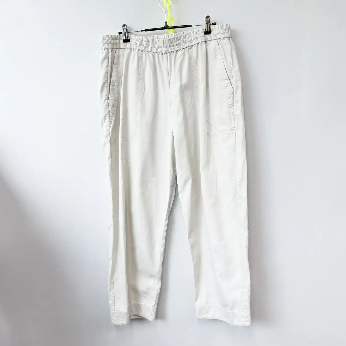 COS メンズ 밴딩 コットン パンツ 35-36 ジーンズ センス