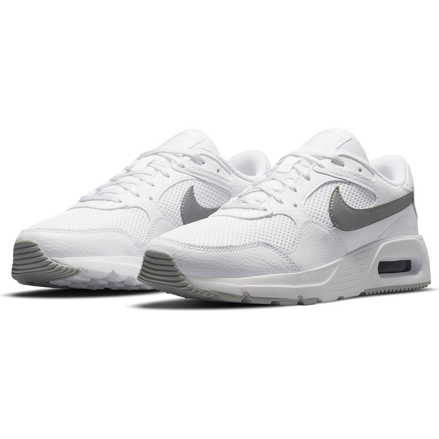[ナイキ] エア マックス SC AIR MAX SC ホワイト/グレー CW4554-100 24.5cm ナイキジャパン正規品 [ホワイト/グレー] [24.5 cm]