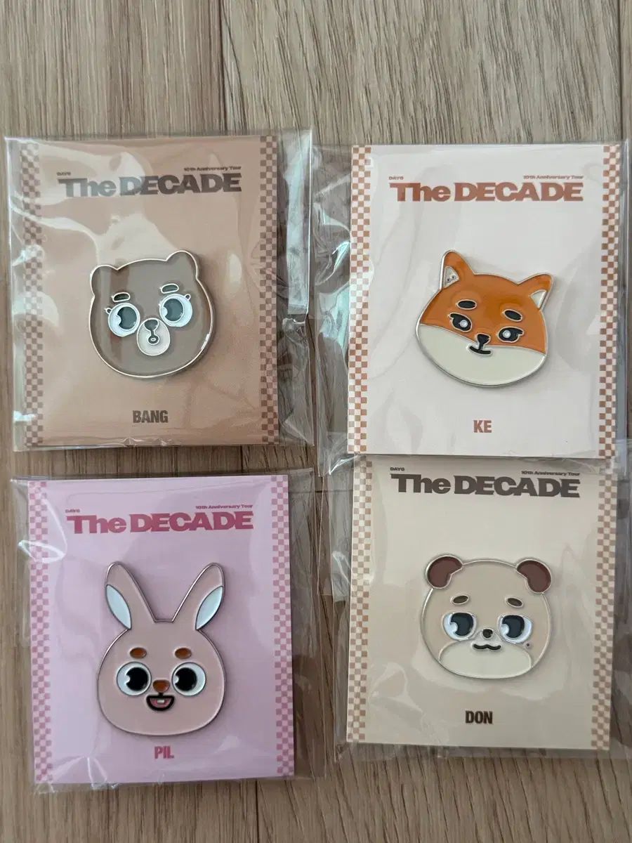 DAY6(デイシックス) デケイド デニマルズ(DENIMALZ) バッジ まとめ売り