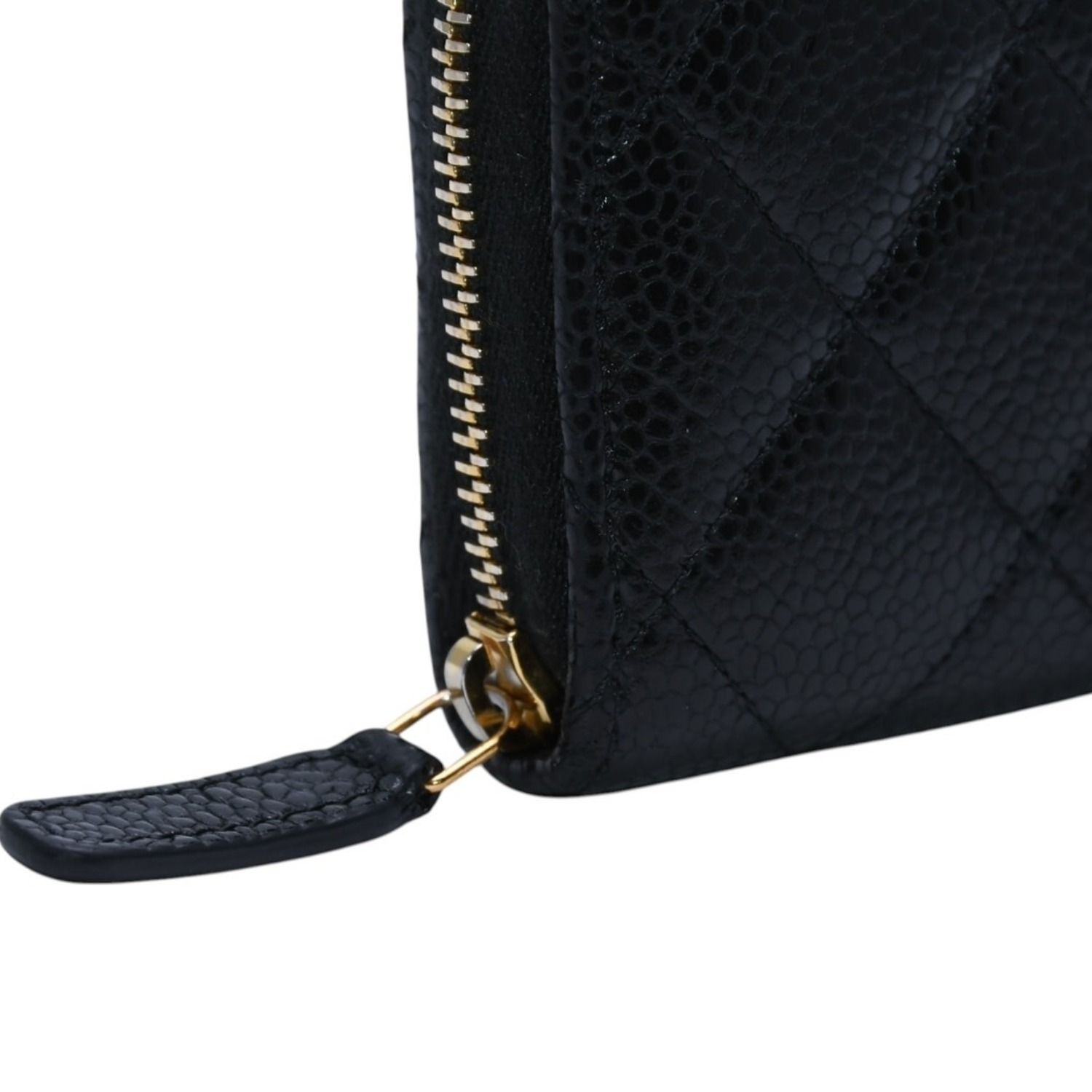 極美品 CHANEL シャネル マトラッセ コインケース AP0216 キャビア 