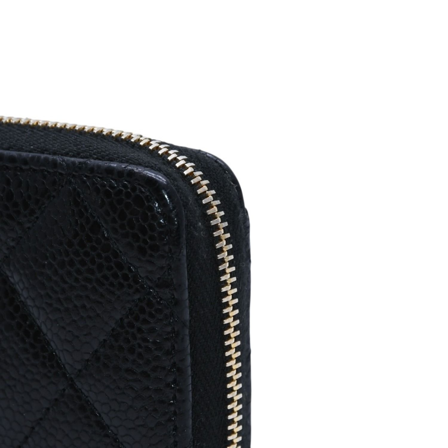 極美品 CHANEL シャネル マトラッセ コインケース AP0216 キャビア 