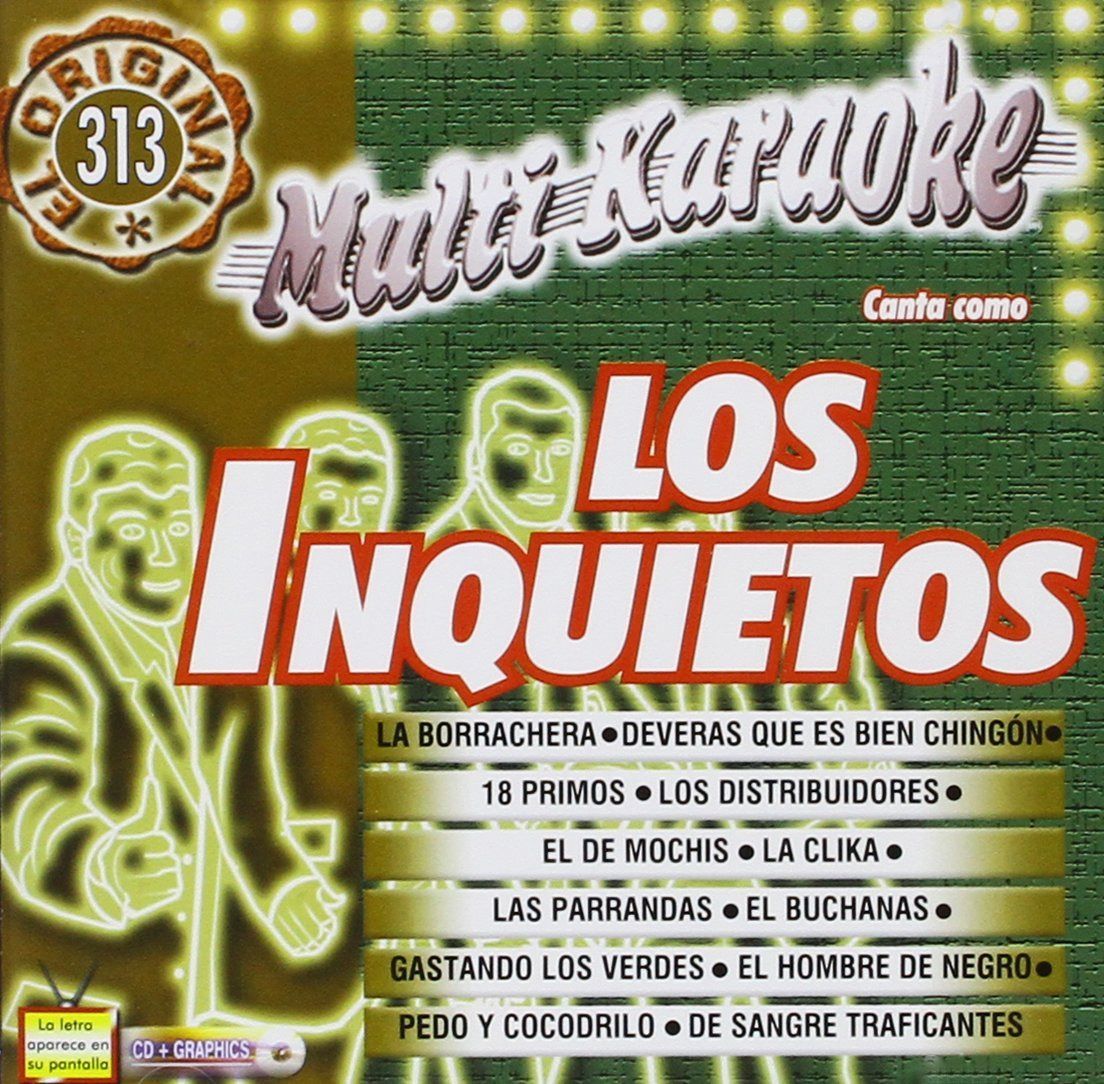 【CD】Karaoke: Inquietos - Exitos