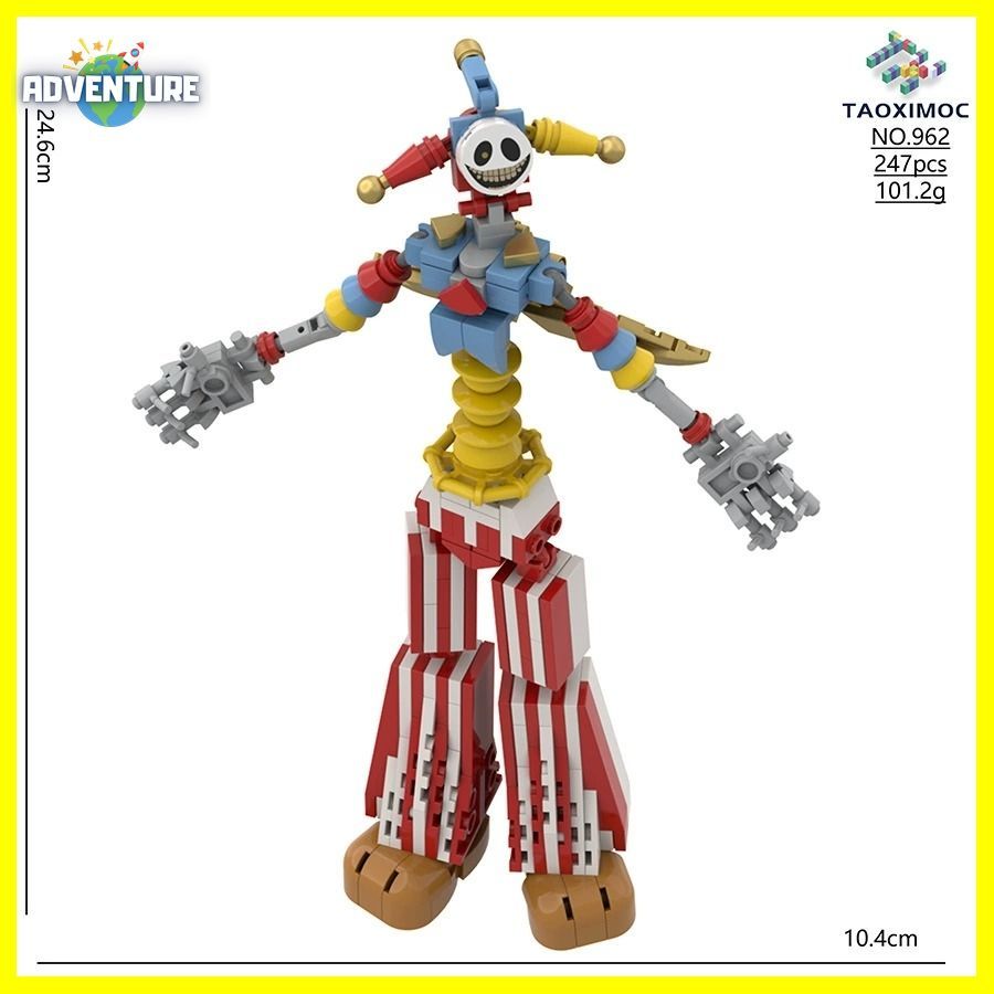 Poppy Playtime PoppyPlaytime Chapter 5 Lego Compatible Block Prototype C 1006 Toy Educational Toy Christmas Kids Present LEGO Gift Chapter 5 Broken Things Horror Game Longside Autimals PPL15