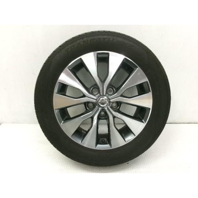 R1年 セレナ ハイウェイスター GFC27 純正 アルミホイール4本 16インチ 6J 5穴 トーヨー 195/60R16 208528 4827