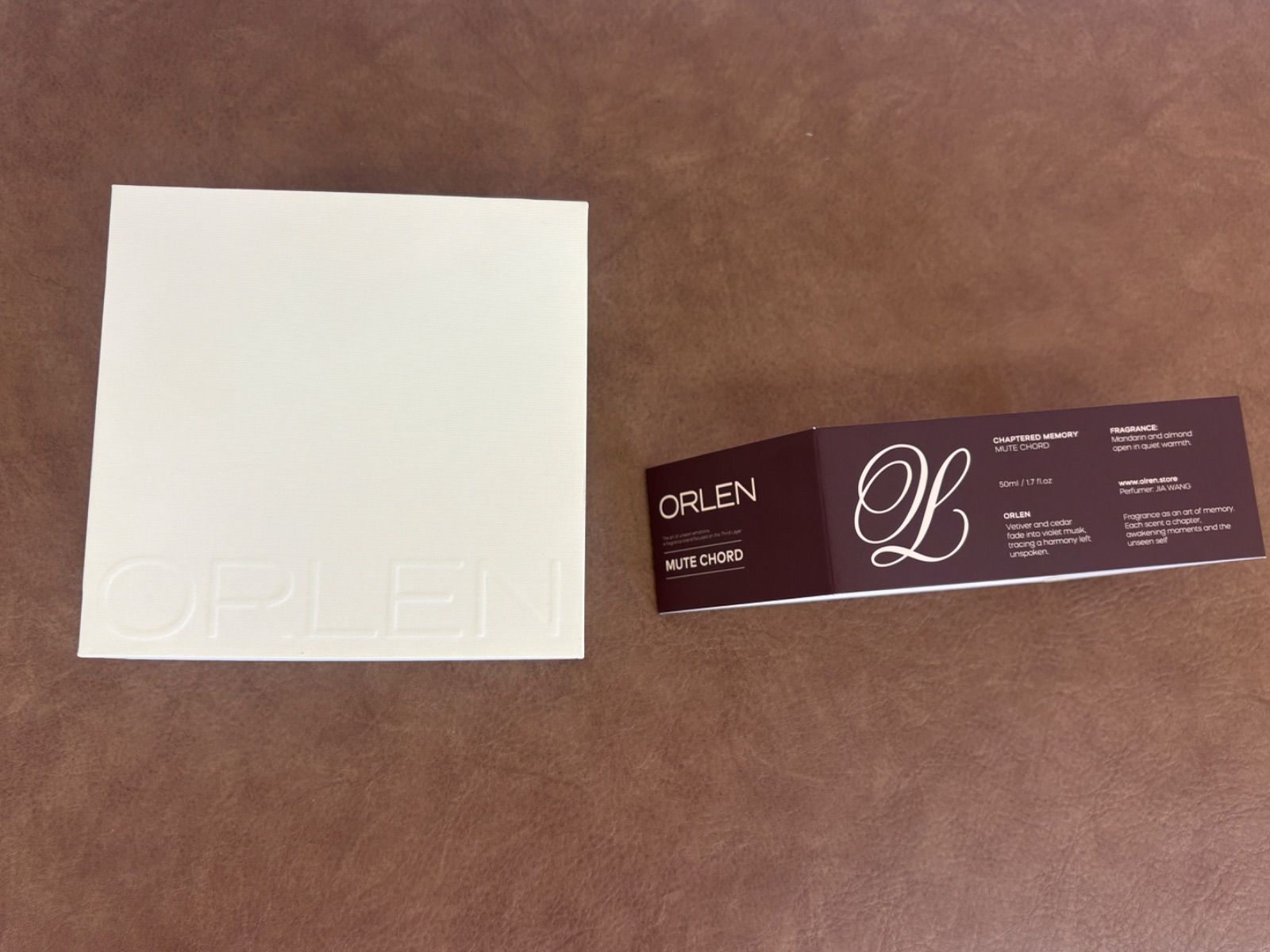 未使用品 ORLEN MUTE CHORD 50ml 香水