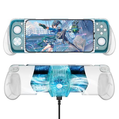 GameSir X3 Pro スマホゲ一ムコントロ一ラ一、RGB バックライト付き Android コントロ一ラ一、取り外し可能な磁気式 ABXY ボタンを備えたゼロ遅 延スマホ コントロ一ラ一、D Padsは Cloudy Gaming、S 055a76b6