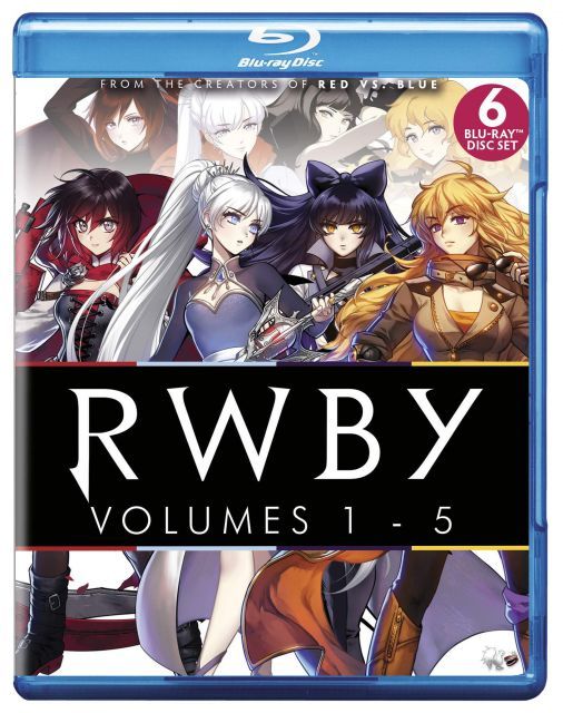 【中古】RWBY Vol. 1-5 [Blu-ray]