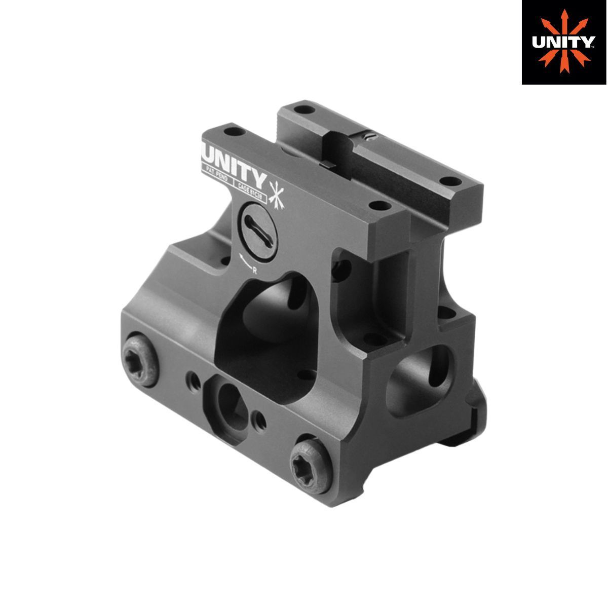 Unity Tactical FAST MRO ブラック Trijicon MRO対応 FST-MROB