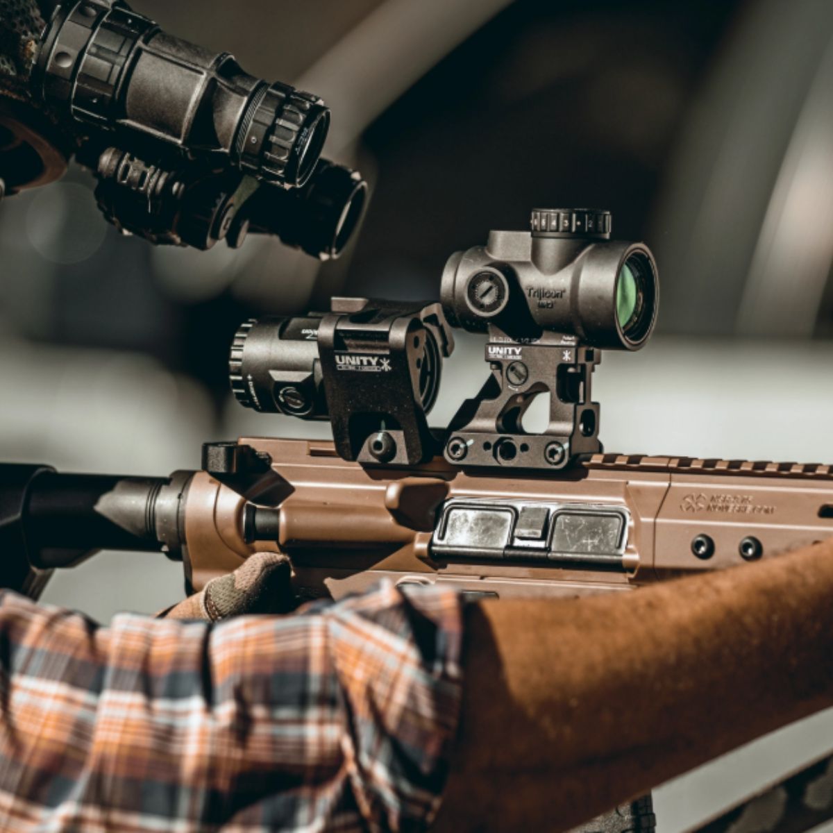 Unity Tactical FAST MRO ブラック Trijicon MRO対応 FST-MROB