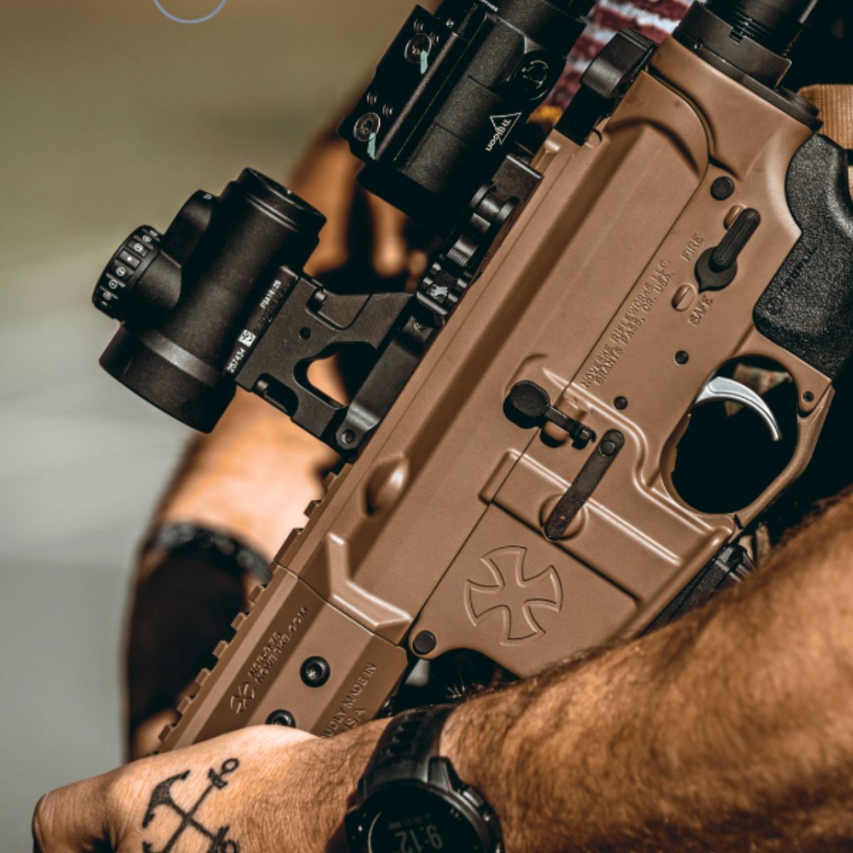 Unity Tactical FAST MRO ブラック Trijicon MRO対応 FST-MROB