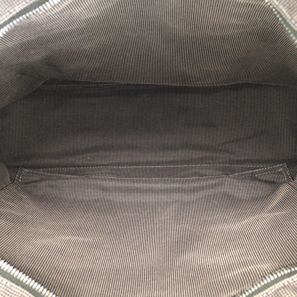 美品 HERMES エルメス エールライン MM グレー シルバー金具 