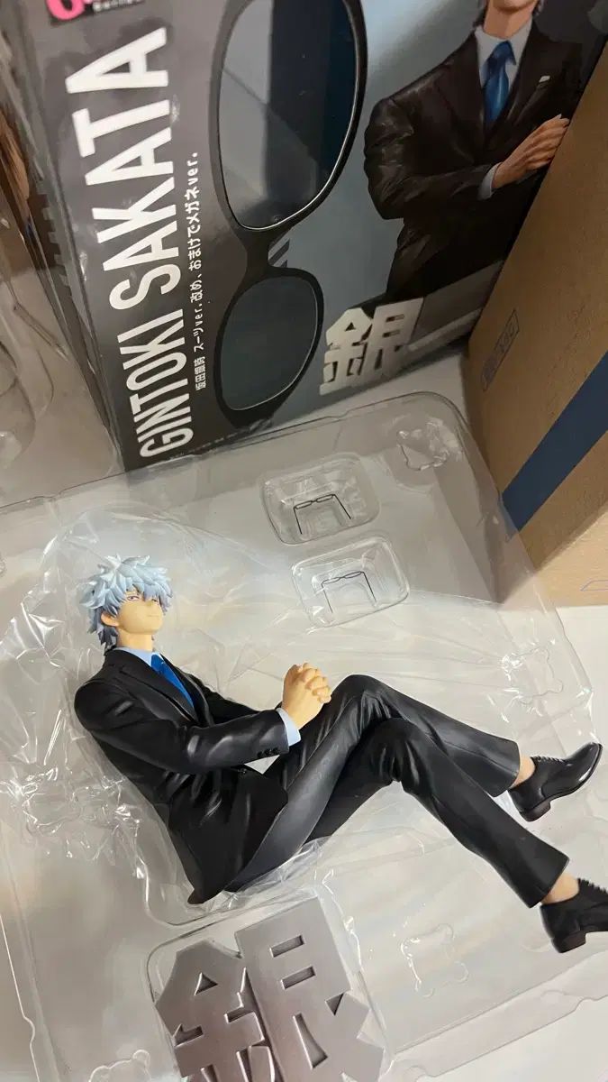 銀魂 G E M gem 坂田銀時 スーツ メガネ フィギュア