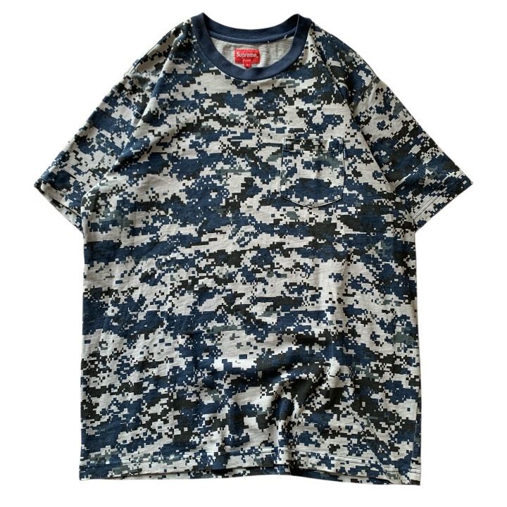 17FW Supreme Desital Camo T-shirt シュプリーム デジカモ 半袖t 