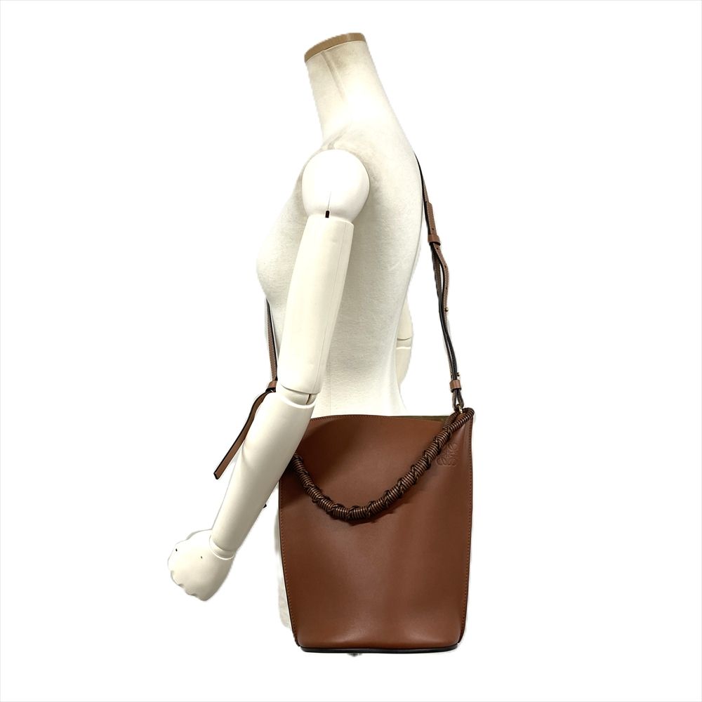 ロエベ LOEWE ゲートバケット ショルダーバッグ カーフスキン 329.56