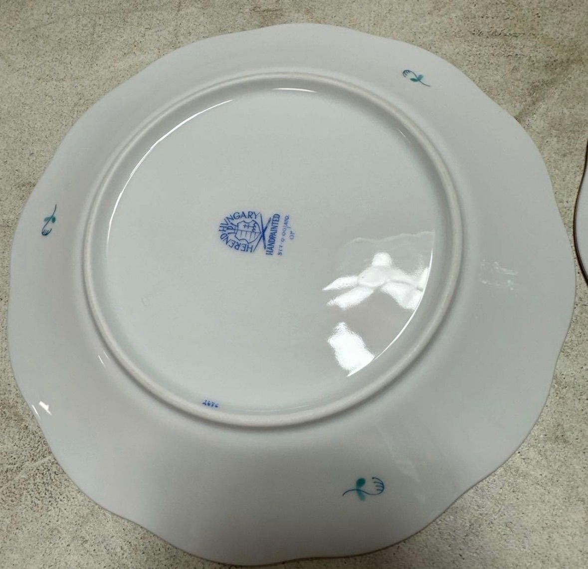 ヘレンド Herend プレート 皿 4枚 セット 陶磁器 食器 デザート皿 ヘレンド Herend プレート 皿 4枚 セット 陶磁器 食器 デザート皿