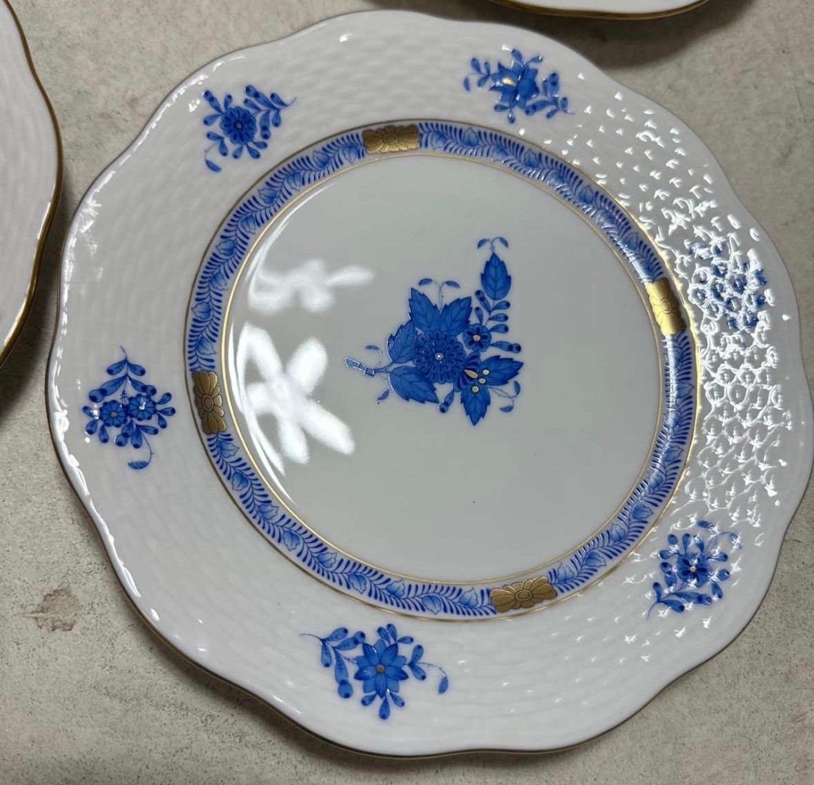 ヘレンド Herend プレート 皿 4枚 セット 陶磁器 食器 デザート皿 ヘレンド Herend プレート 皿 4枚 セット 陶磁器 食器 デザート皿