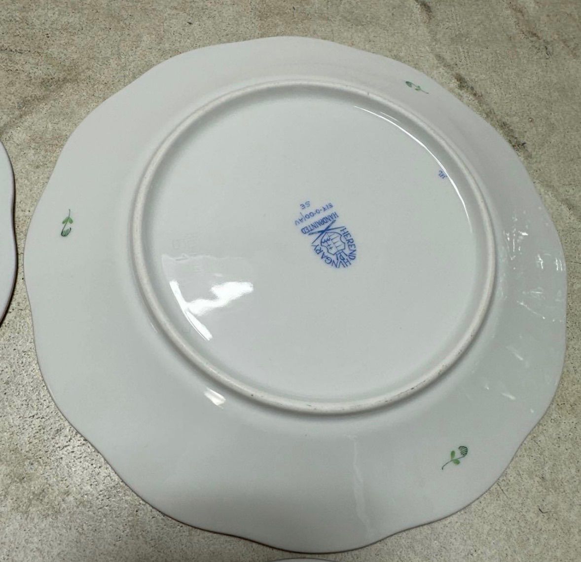 ヘレンド Herend プレート 皿 4枚 セット 陶磁器 食器 デザート皿 ヘレンド Herend プレート 皿 4枚 セット 陶磁器 食器 デザート皿
