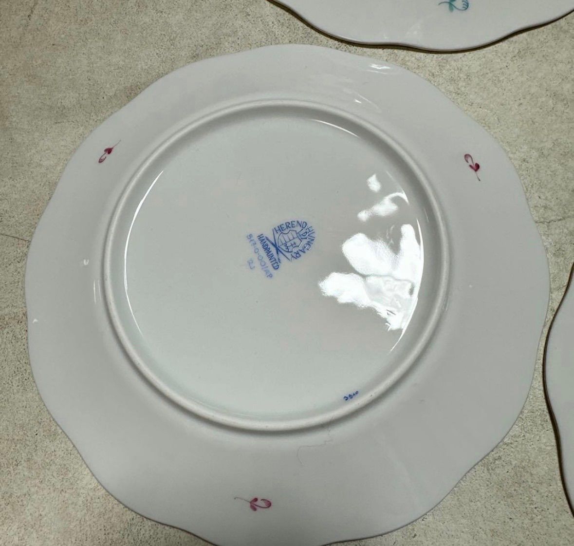 ヘレンド Herend プレート 皿 4枚 セット 陶磁器 食器 デザート皿 ヘレンド Herend プレート 皿 4枚 セット 陶磁器 食器 デザート皿