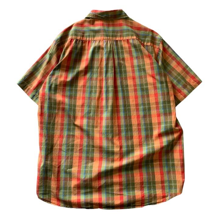90's Stussy check shirt usa製 ステューシー チェックシャツ 半袖シャツ 90's Stussy check shirt usa製 ステューシー チェックシャツ 半袖シャツ