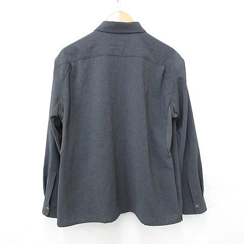 ロアーク ROARK シャツ 長袖 ポーラテック グレー L
